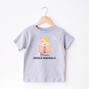 Szara-koszulka-dziecięca-niezła-mądrala.webp