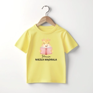 Zolta-koszulka-dziecieca-niezła-mądrala.webp