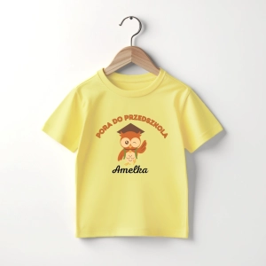 Personalizowana koszulka pora do przedszkola