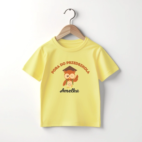 Zolta-koszulka-dziecieca-pora-do-przedszkola.webp