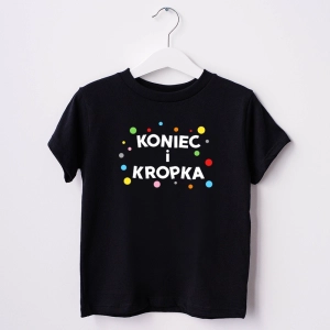Czarna-koszulka-dziecięca-koniecikropka.webp