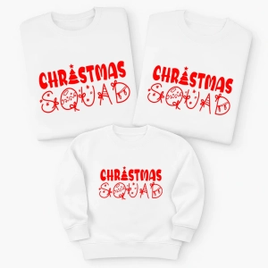 Komplet-bialych-bluz-dla-rodziny-2-plus-1-christmas-squad.webp