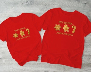Czerwone-koszulki-dla-pary-weź-się-piernikiem-poczęstuj.webp