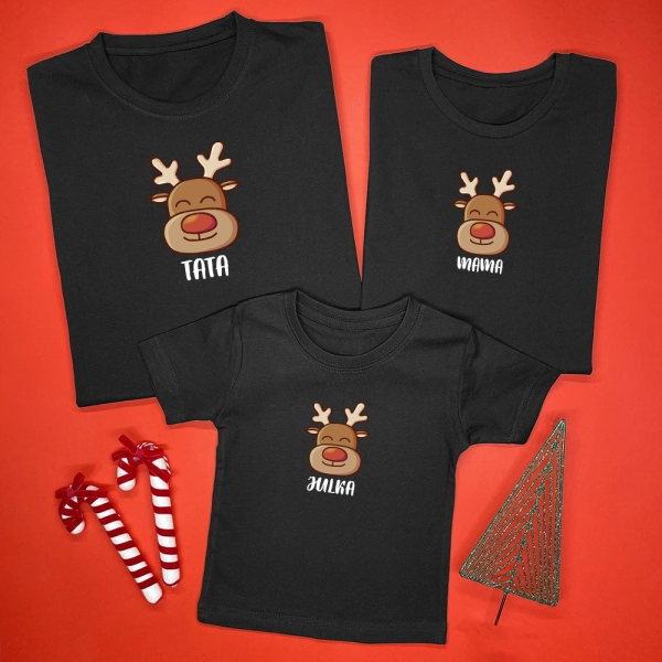 Czarne-koszulki-komplet-boże-narodzenie-reniferki-rodzina.webp