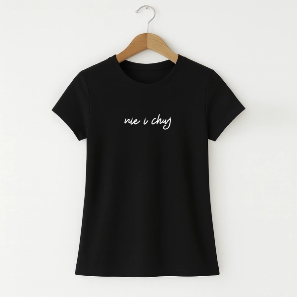 Koszulka-damska-czarna-nie-i-uj.webp