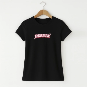 Damska koszulka z nadrukiem Dramat