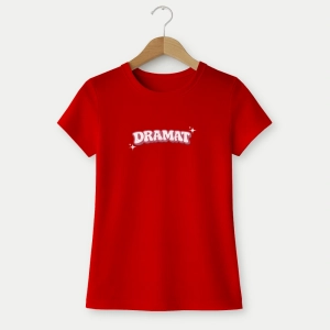 Koszulka-damska-czerwona-dramat.webp