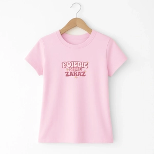 Damska koszulka z nadrukiem po*ebie mnie zaraz retro