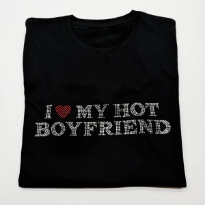 I LOVE MY HOT BOYFRIEND koszulka XL