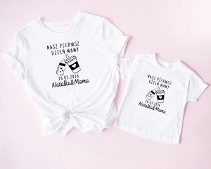 Nasz Pierwszy Dzień Mamy zestaw dla dziecka i mamy 