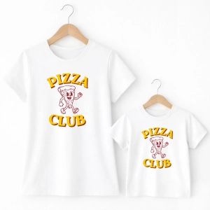 Komplet-damska-dziecieca-biale-pizza-club.webp