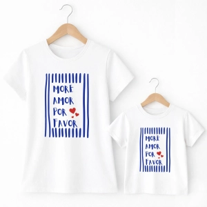 Komplet-bialych-koszulek-mama-dziecko-more-amor-por-favor.webp