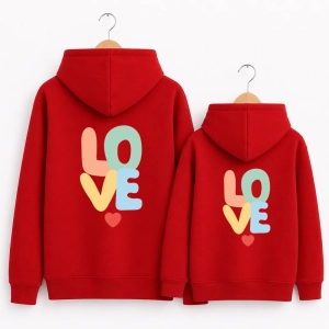 Komplet-bluz-z-kapturem-tyl-mama-dziecko-czerwone-love.webp