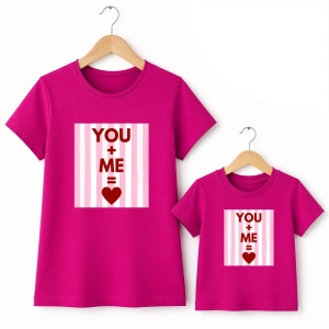 Komplet-koszulek-mama-dziecko-fuksja-you-and-me-love.webp