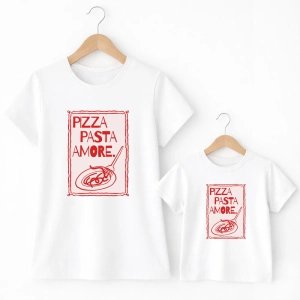 Komplet-koszulek-mama-dziecko-biale-pizza-pasta-amore.webp