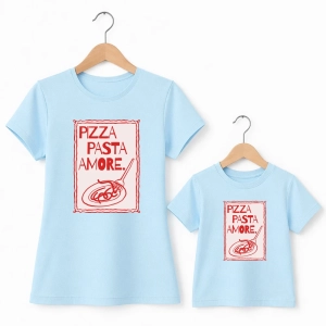 Komplet-koszulek-mama-dziecko-blekitny-pizza-pasta-amore.webp