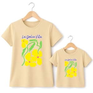 Komplet-koszulek-mama-dziecko-butter-cream-la-dolce-vita.webp