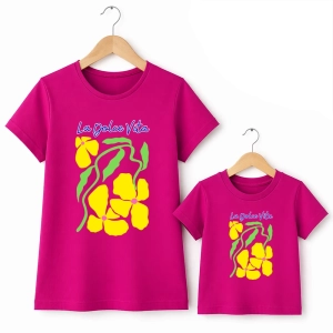 Komplet-koszulek-mama-dziecko-fuksja-la-dolce-vita.webp