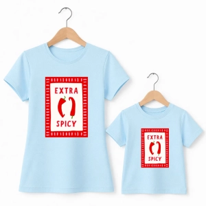 Komplet-koszulek-mama-dziecko-blekitny-extra-spicy.webp