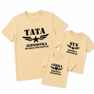 Komplet-koszulek-kremowe-meska-2-dzieciece-tata-jednostka-do-zadan-specjalnych.webp
