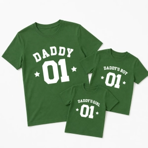 Komplet-koszulek-butelkowa-zielen-meska-2-dzieciece-daddys-boy-girl-01.webp