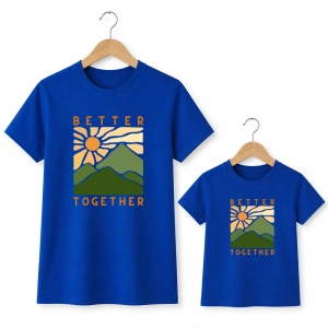 niebieskie-koszulki-tata-dziecko-better-together-gory.webp