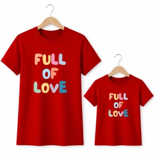 czerwone-koszulki-tata-dziecko-full-of-love.webp
