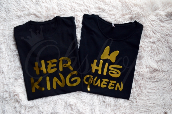 Białe-koszulki-dla-pary-his-gueen-her-king.webp