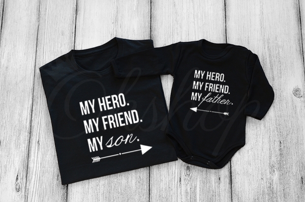 Koszulka-body-czarne-father-son-friend-hero.webp